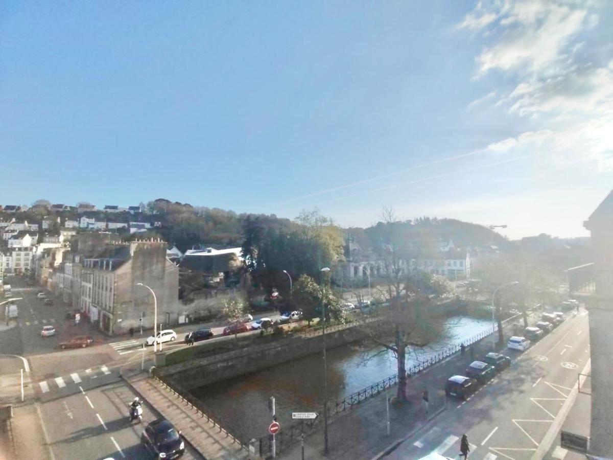 L'Aristide - Entre Gare Et Centre Ville - Vue Sur Les Quais Quimper Esterno foto