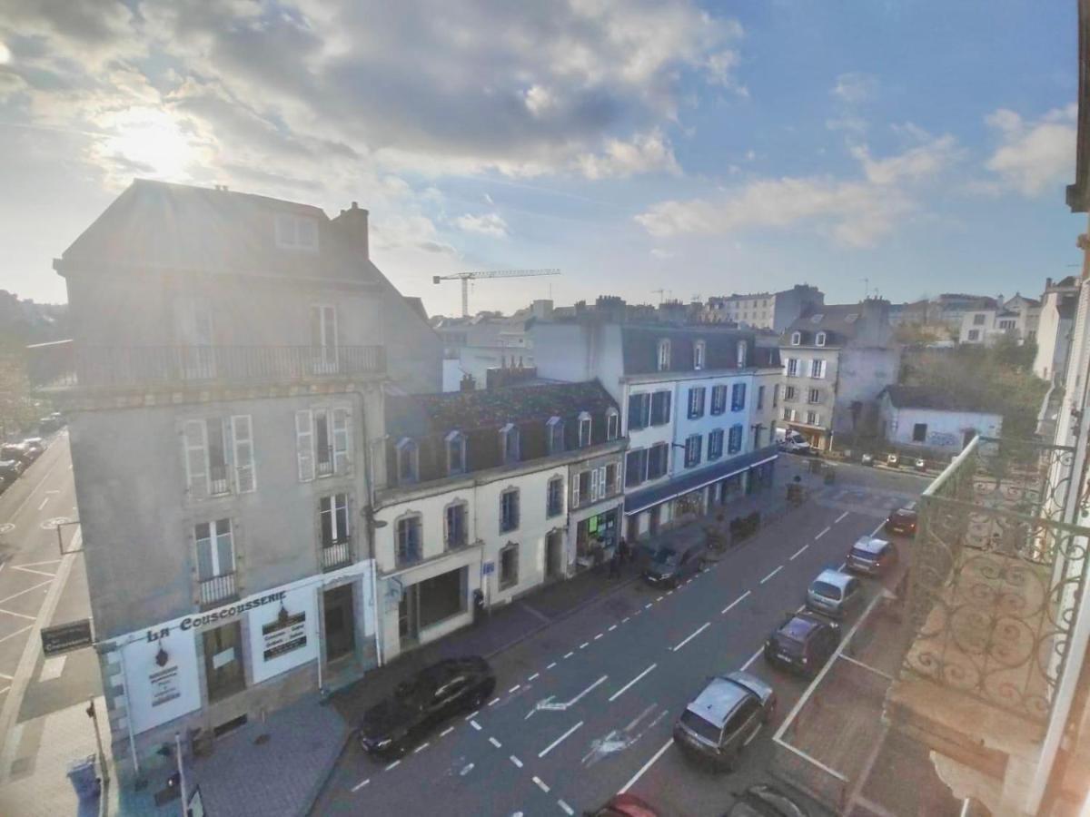 L'Aristide - Entre Gare Et Centre Ville - Vue Sur Les Quais Quimper Esterno foto